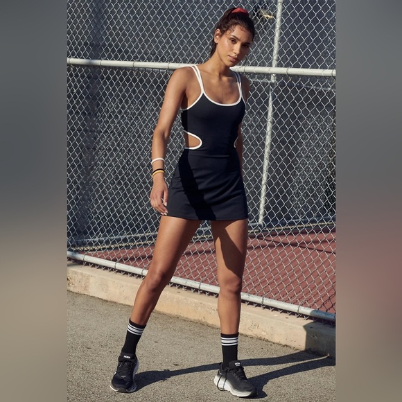 Free People / FP Movement One More Serve Dress - Black - Size Medium - Picture 3 of 11